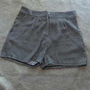 Subdued Black and White Shorts